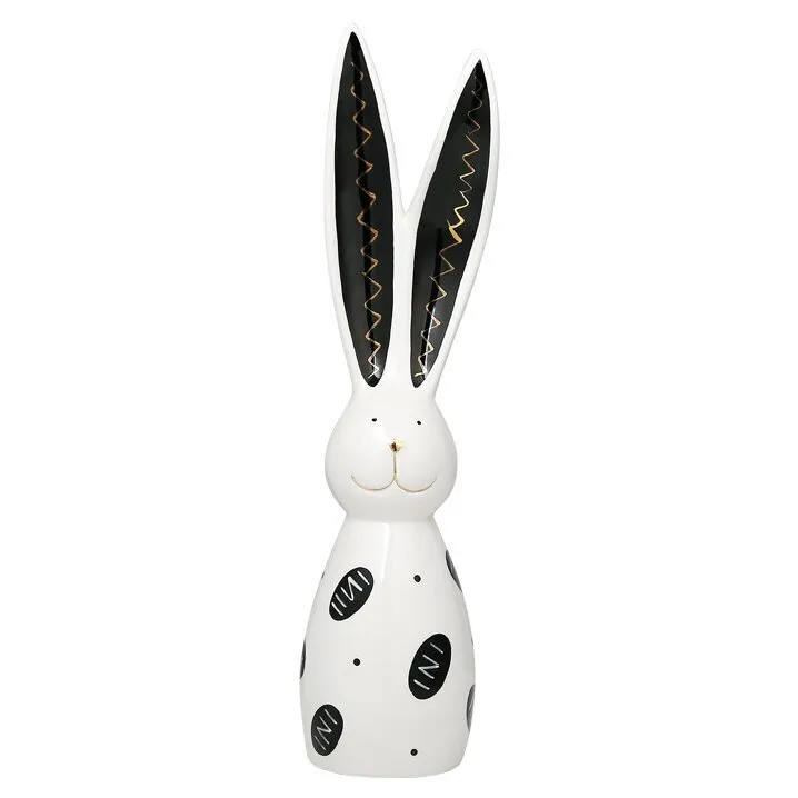 Статуэтка Long ear rabbit black