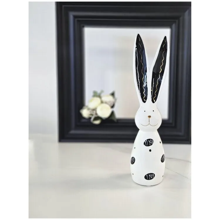 Статуэтка Long ear rabbit black