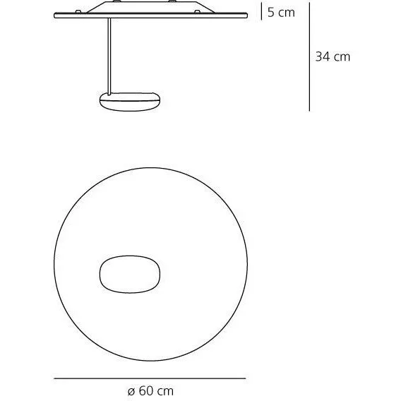 Светильник настенно-потолочный Droplet mini