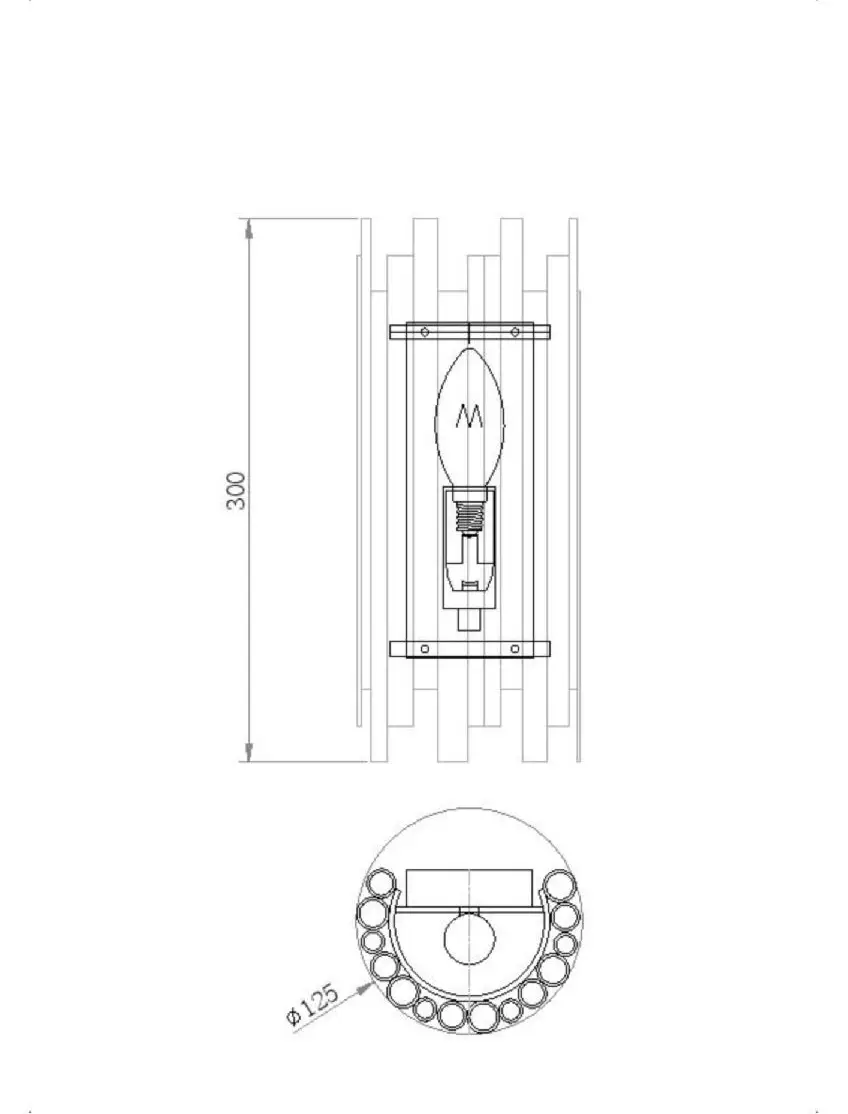 Настенный светильник Maytoni Coliseo MOD136WL-01BS