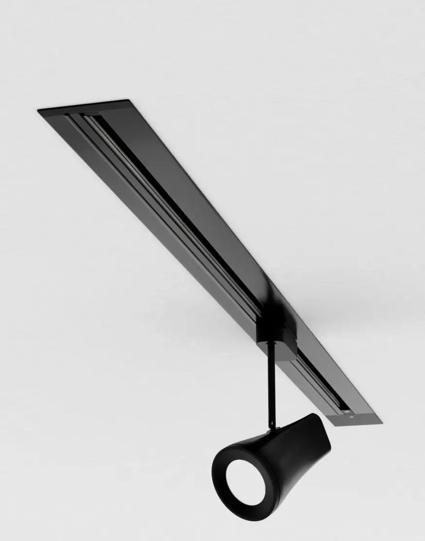 Встраиваемый однофазный шинопровод Elektrostandard Track Rail BK Recessed 4690389178528 a057091