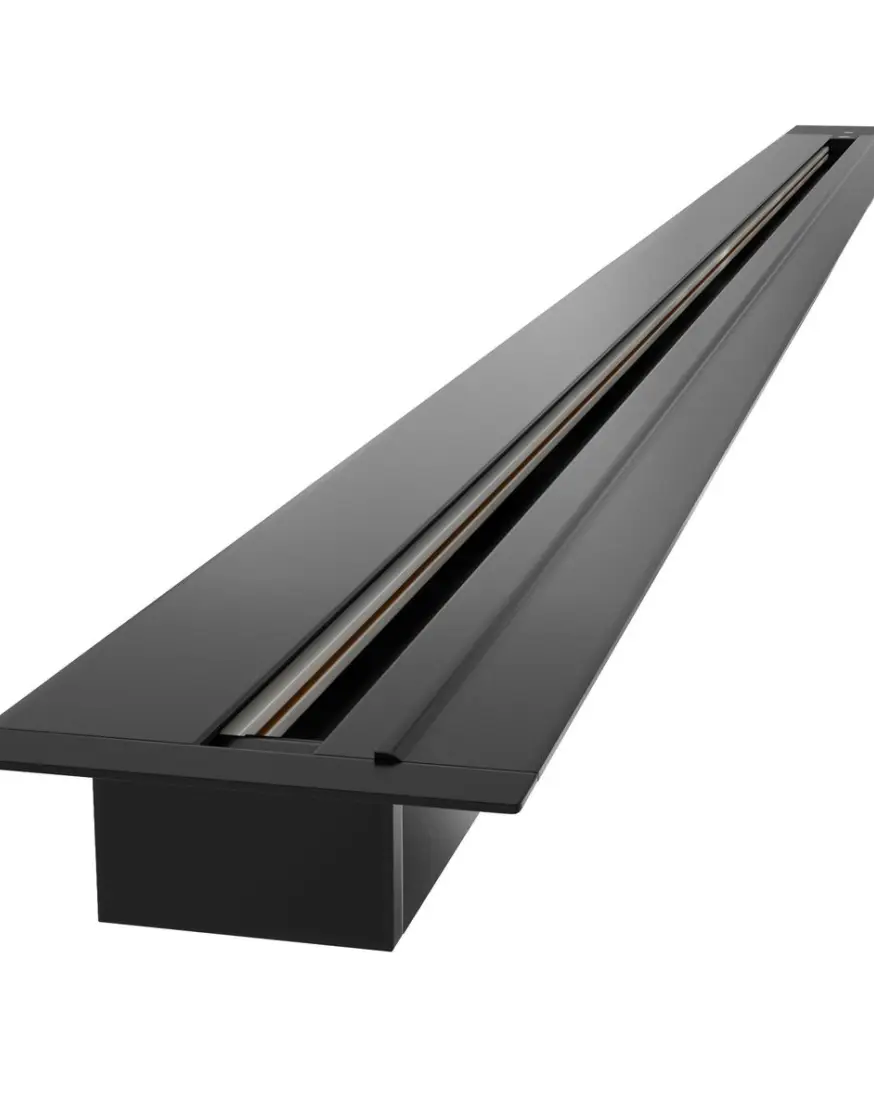 Встраиваемый однофазный шинопровод Elektrostandard Track Rail BK Recessed 4690389178528 a057091
