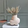 Ваза White sand ceramic vase
