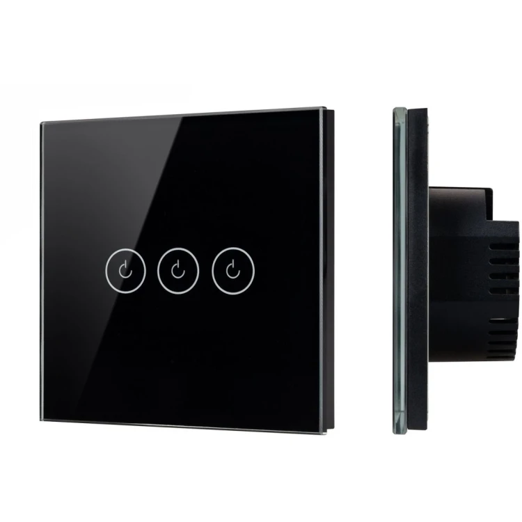 Выключатель сенсорный Arlight SWT-OMALI-S03-ZB-BK (250V, 10A, Zigbee) 050046 Выключатель сенсорный Arlight SWT-OMALI-S03-ZB-BK (250V, 10A, Zigbee) 050046
