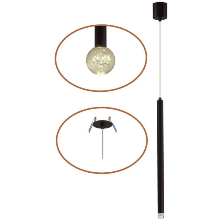 Подвесной светильник Odeon Light Hightech Fiano 4373/3LA