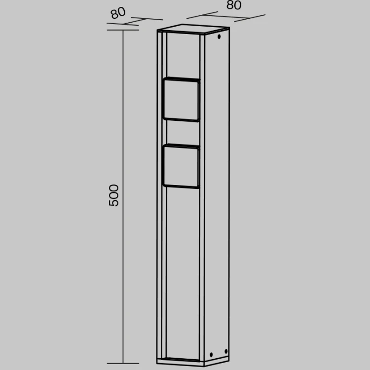 Уличная розетка Maytoni Socket O459FL-GF02SC
