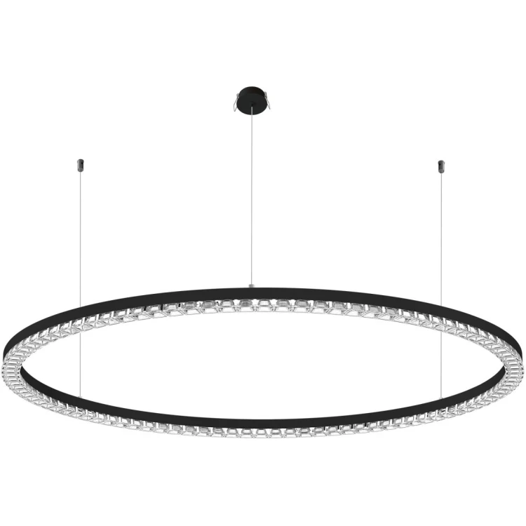 Подвесная люстра Arlight SP-DIAMOND-R1250-80W Day4000 (BK, 45 deg, 230V, TRIAC) 054493 Подвесная люстра Arlight SP-DIAMOND-R1250-80W Day4000 (BK, 45 deg, 230V, TRIAC) 054493