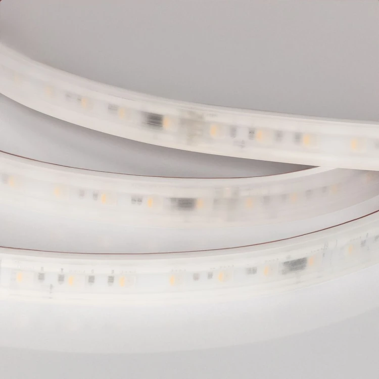 Светодиодная лента герметичная Arlight DMX-PS-B70-14mm 24V RGBW-Warm-PX7 (17 W/m, IP67, 5060, 5m) (CRI>90) 056722