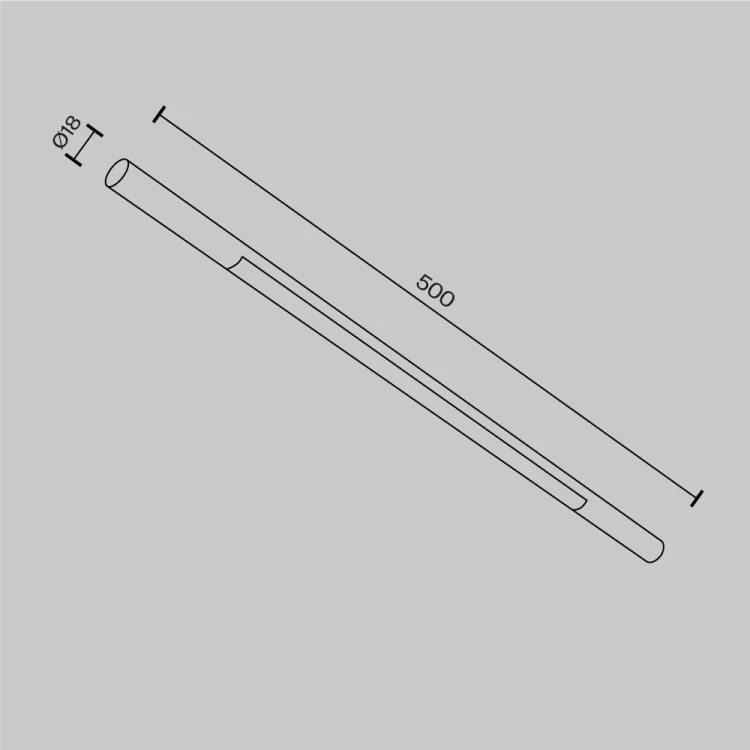 Трековый светильник Maytoni Basis C100CL-L500-12W3-6K-BS - 