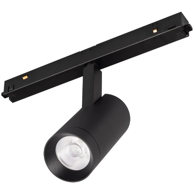 Трековый магнитный светильник Arlight MAG-ORIENT-SPOT-R45-12W Warm2700 (BK, 50 deg, 48V) 053723