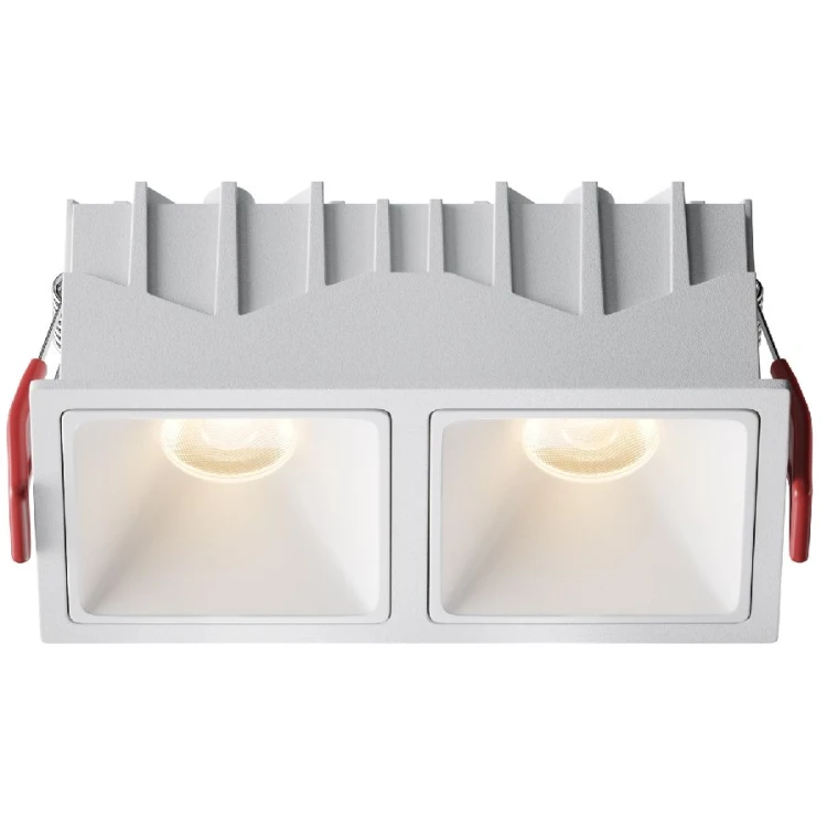 Встраиваемый светильник Maytoni Alfa Led Downlight DL043-02-10W3K-SQ-W-1 Встраиваемый светильник Maytoni Alfa Led Downlight DL043-02-10W3K-SQ-W-1