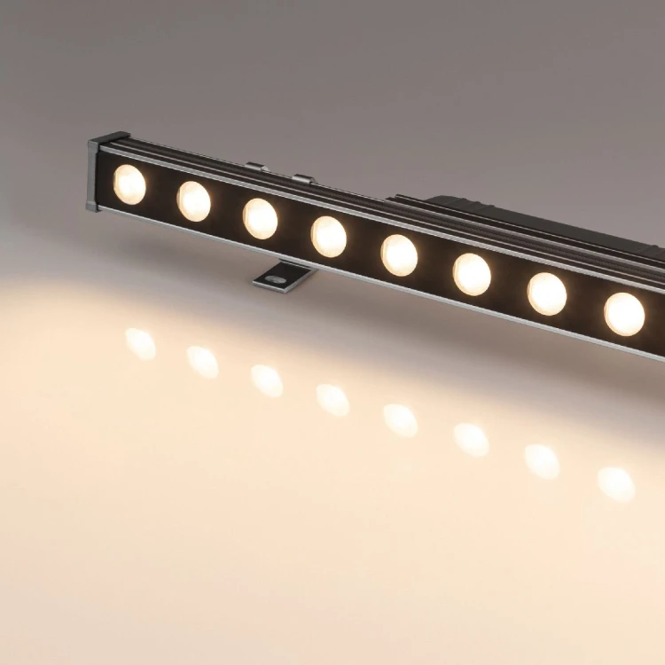 Линейный прожектор Arlight AR-LINE-500-12W Warm3000 (GR, 15 deg, 230V) 042176
