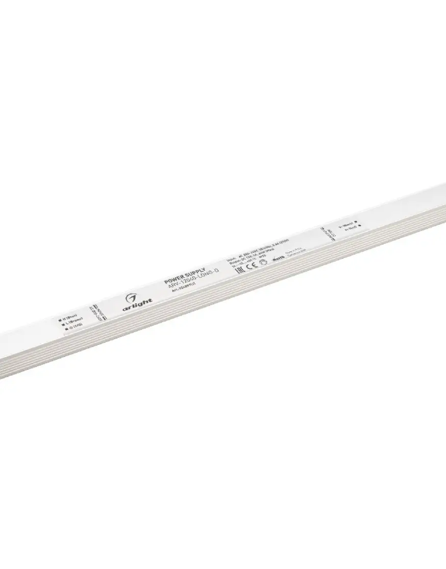 Блок питания Arlight ARV-12060-LONG-D (12V, 5A, 60W) 024097(2)
