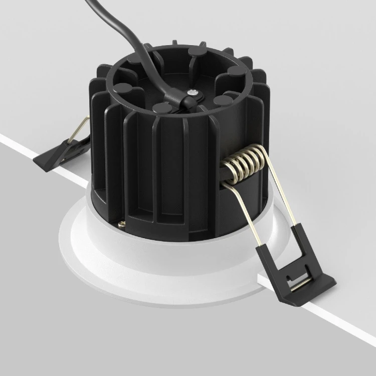 Встраиваемый светильник Maytoni Round DL058-12W-DTW-B - 