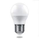 Лампа светодиодная Feron E27 6W 2700K шар матовый LB-1406 38068 Лампа светодиодная Feron E27 6W 2700K шар матовый LB-1406 38068