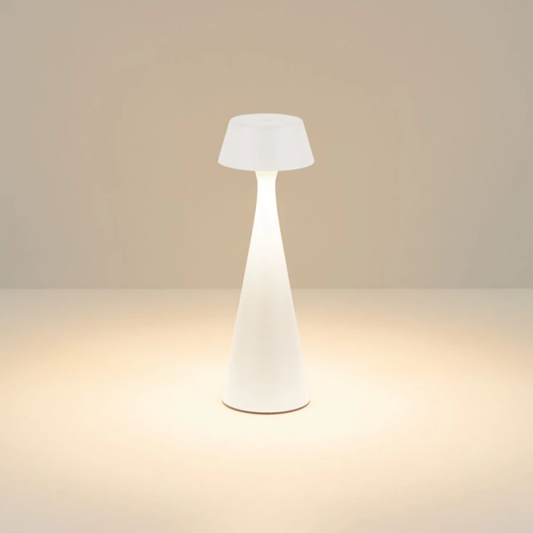 Настольная лампа с аккумулятором Arlight SP-TOMMY-TAB-2W Warm3000-MIX (WH, 154 deg) (IP54 Металл) 058565
