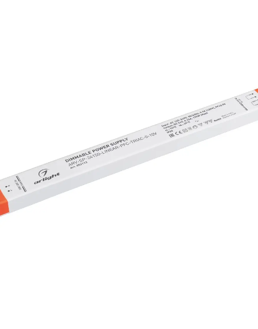 Блок питания Arlight ARV-SP-24150-LINEAR-PFC-TRIAC-0-10V (24V, 6.25A, 150W) 052113