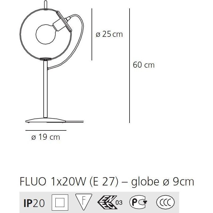 Лампа настольная Miconos