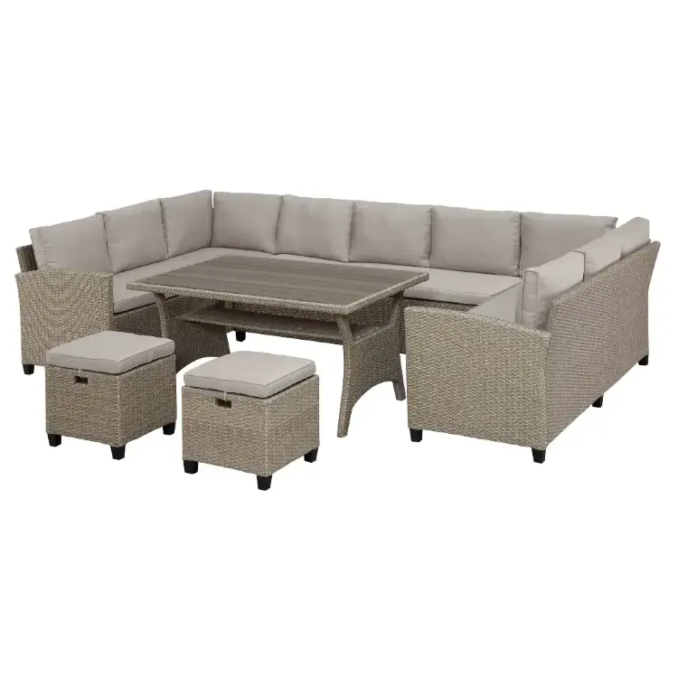 Комплект плетеной мебели AFM-370B Beige