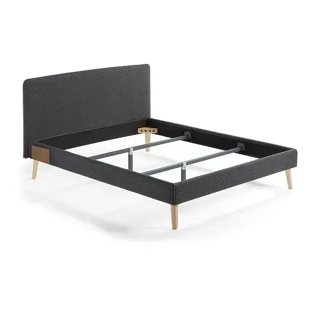 Кровать Lydia 160х200 антрацит