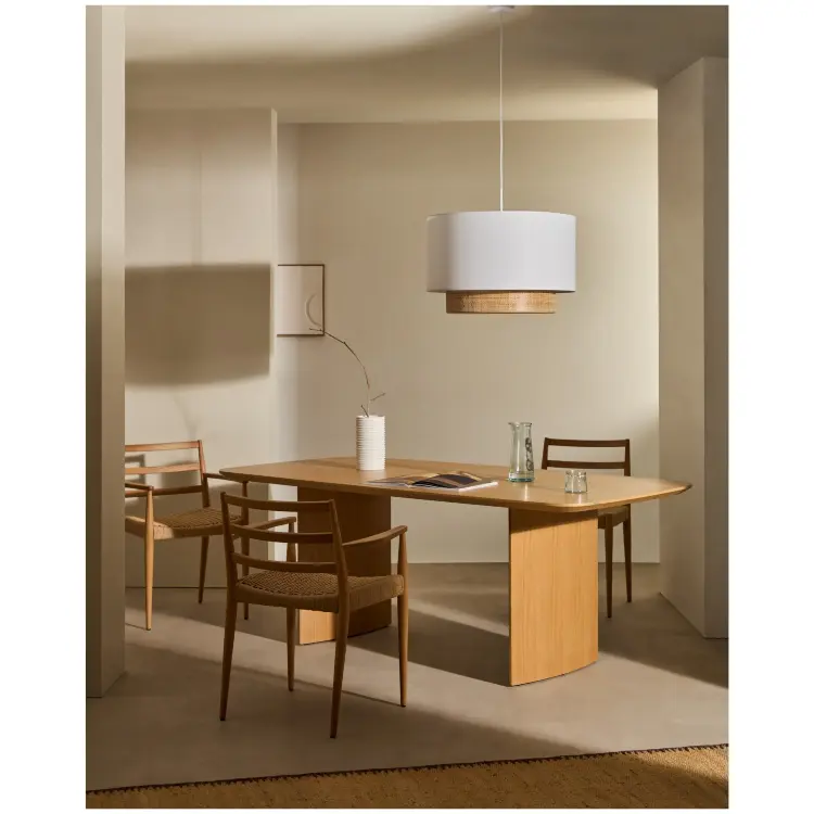 Litto Стол обеденный из дубового шпона 200 х 100 см