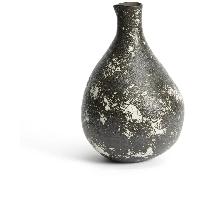 Керамическая ваза Orelin в черно-белом цвете 39 см
