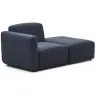Neom Одноместный диван с задним модулем синего цвета 169 см