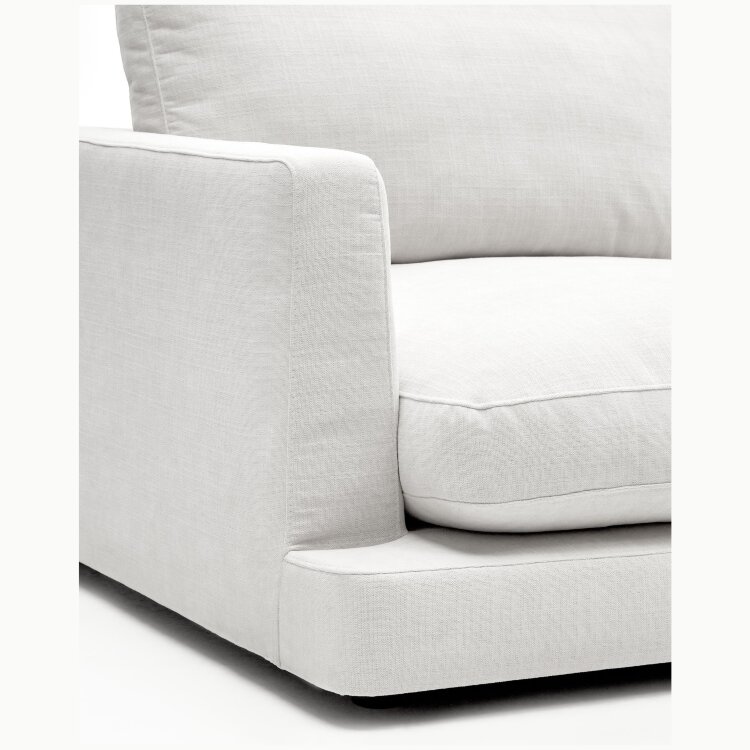 Gala 6-местный диван белого цвета 390 см