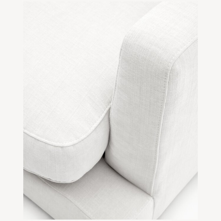 Gala 6-местный диван белого цвета 390 см