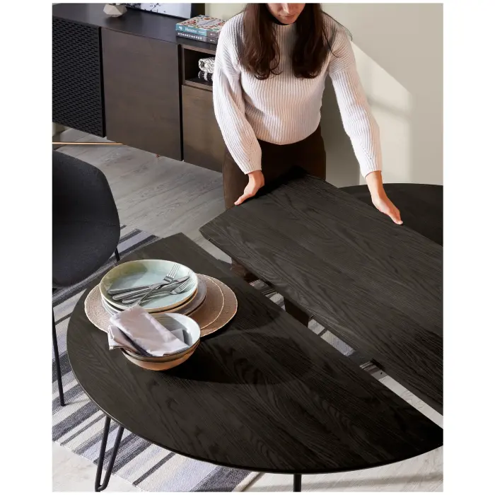 Круглый стол Norfort 120(200) х 120