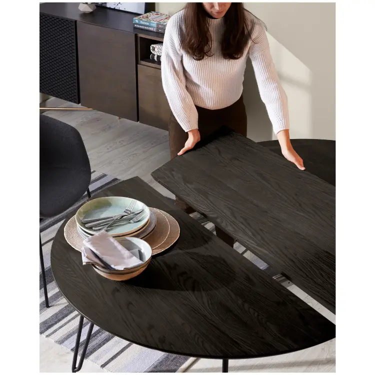 Круглый стол Norfort 120(200) х 120