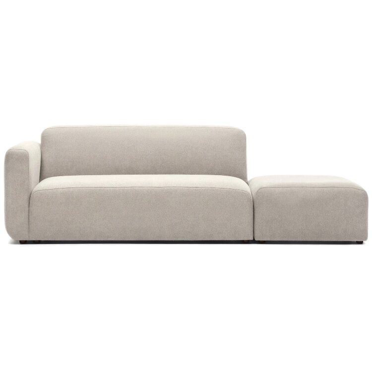 Neom 2-х местный диван со задним модулем бежевого цвета 244 см