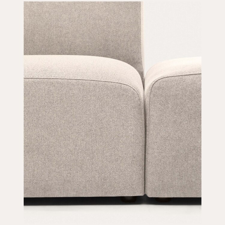 Neom 2-х местный диван со задним модулем бежевого цвета 244 см