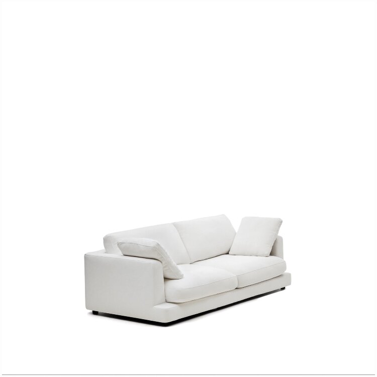 Gala 3-местный диван белого цвета 210 см