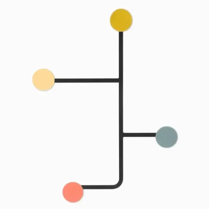 Настенная вешалка Map