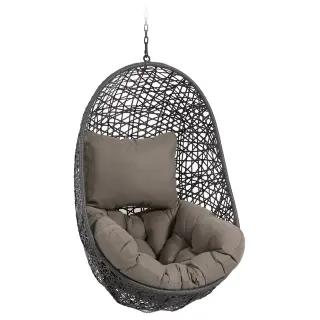 Подвесное кресло Florina темно-серое