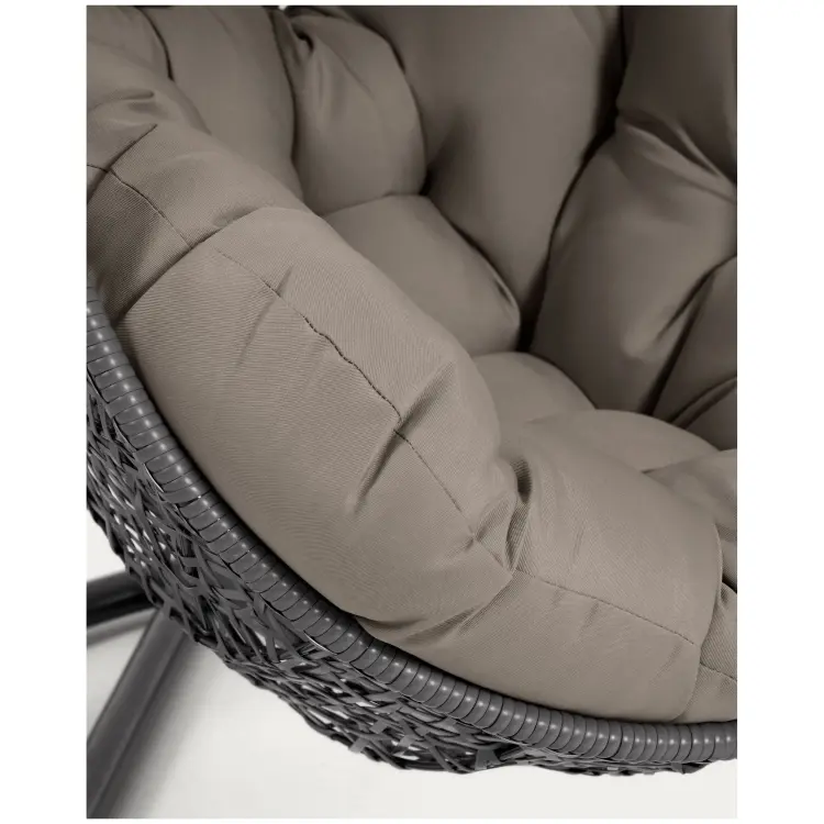 Подвесное кресло Florina темно-серое