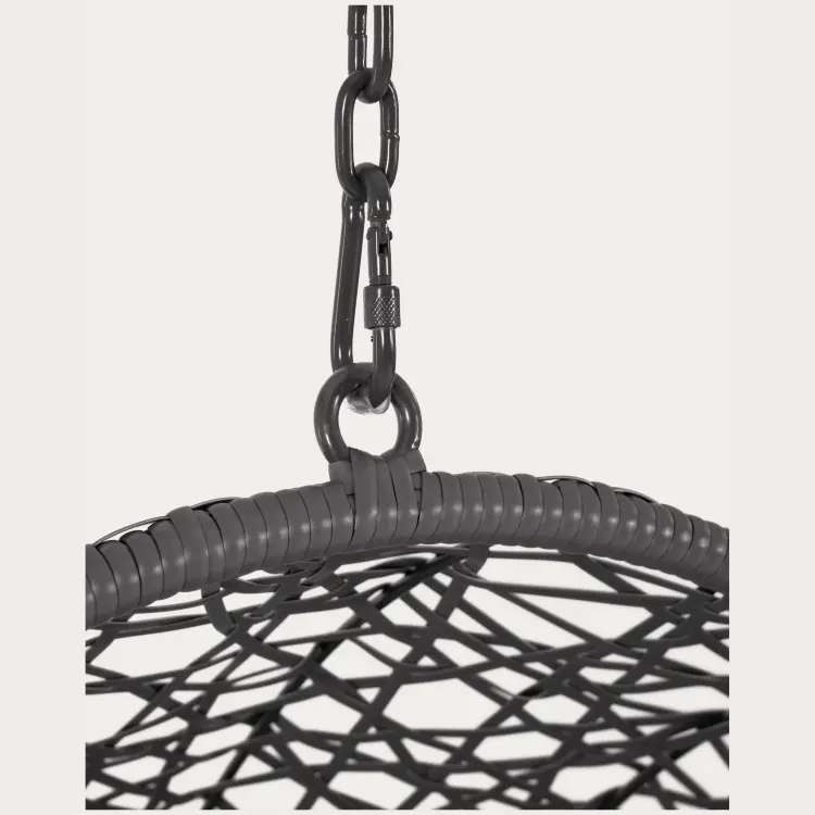 Подвесное кресло Florina темно-серое