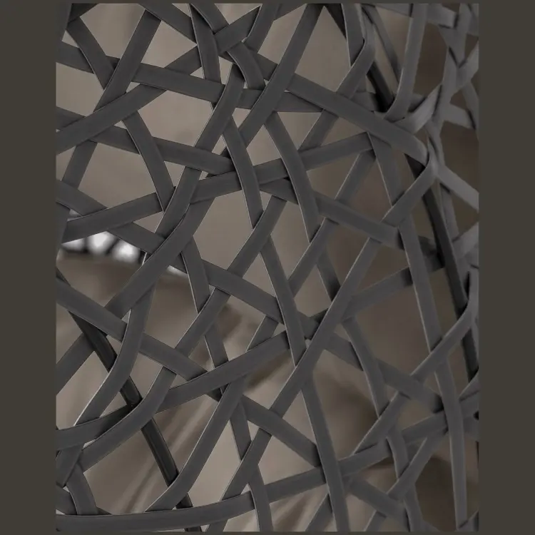 Подвесное кресло Florina темно-серое