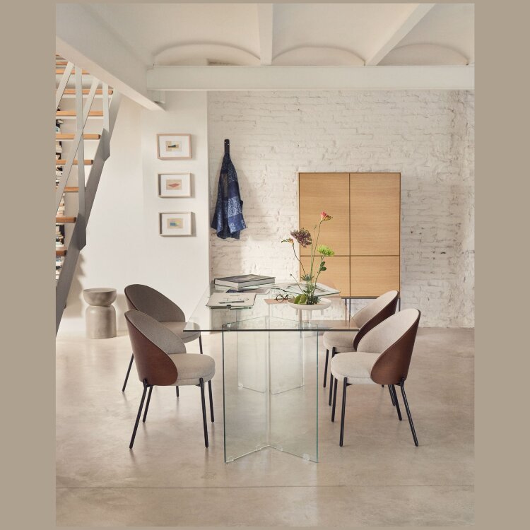 Стеклянный стол Burano