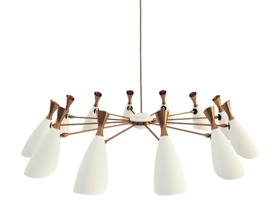 Подвесная люстра Duke Round 12