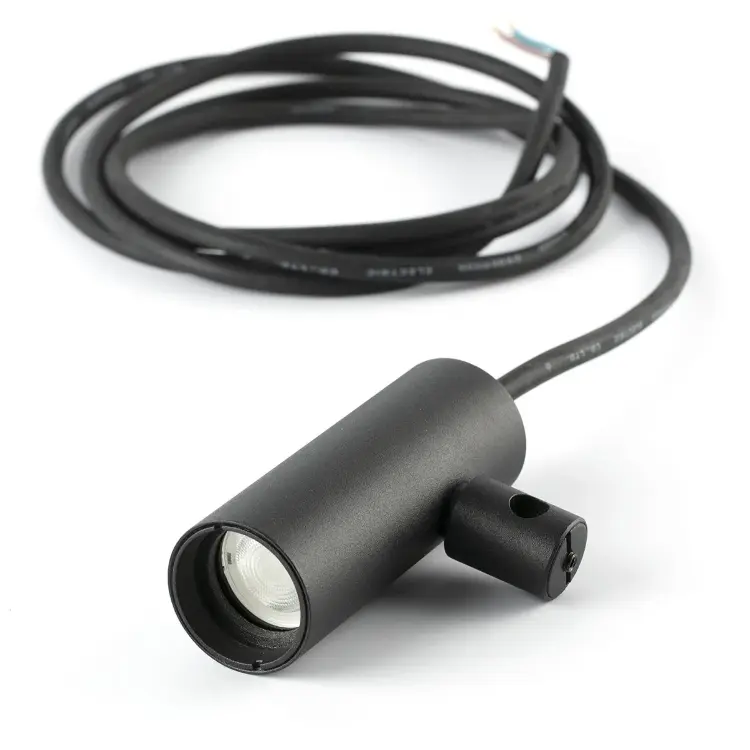 CLAP Прожектор уличный черный LED 6W 3000K 24°