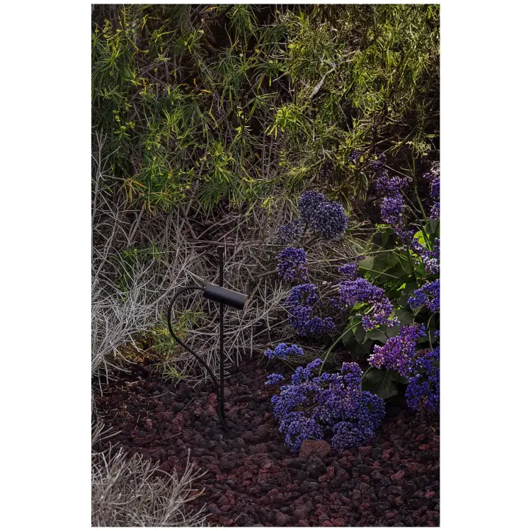 CLAP Прожектор уличный черный LED 6W 3000K 24°