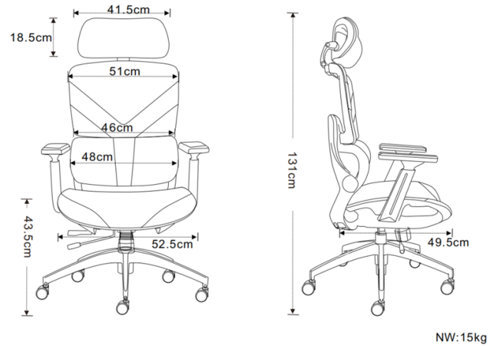 Кресло офисное GM-77