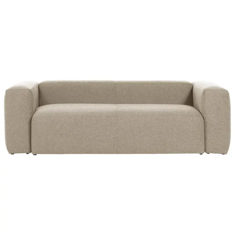 Диван 3-местный Blok бежевый