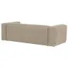 Диван 3-местный Blok бежевый
