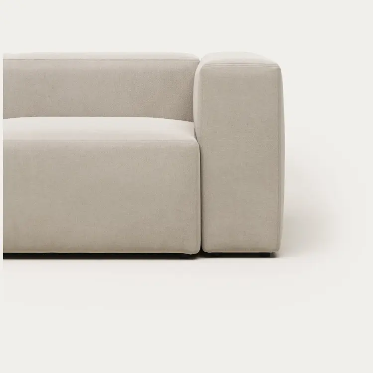 Диван 3-местный Blok бежевый