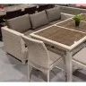 Плетеный диван S65B-W85 Latte