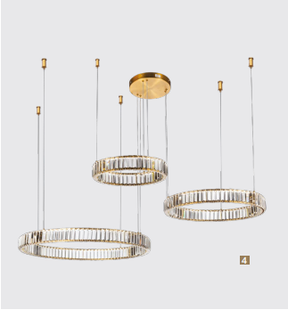 Люстра Vesta Trio (латунный)