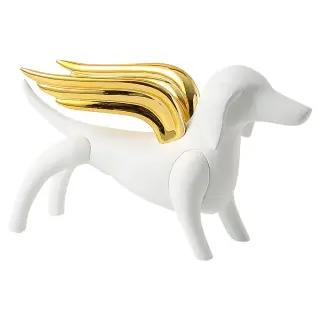Статуэтка Angel dog white